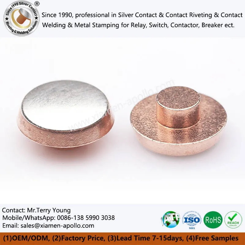 Bimetal Contact Rivet