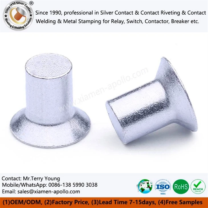 Flat Silver Contact Points