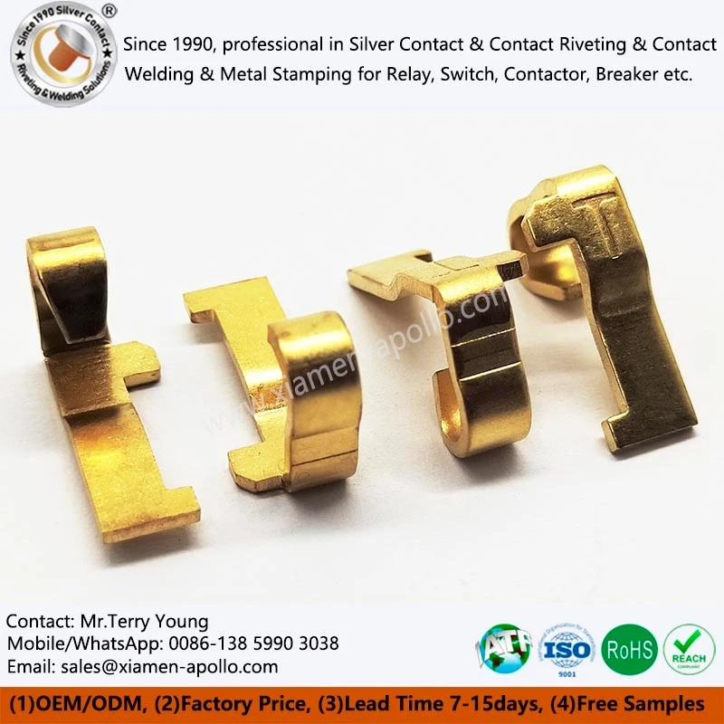 Brass Contact Plug Pin for Electric Switch Socket Parts
