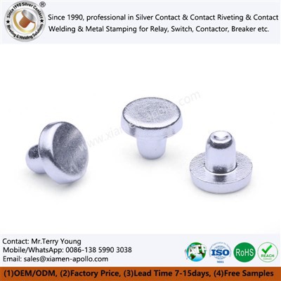 Kontak berlapis perak