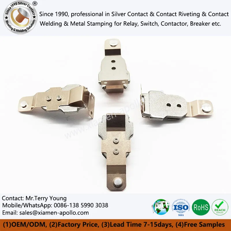 Beryllium Copper Electrical Riveting Assembly Beryllium Copper Electrical Riveting Assembly